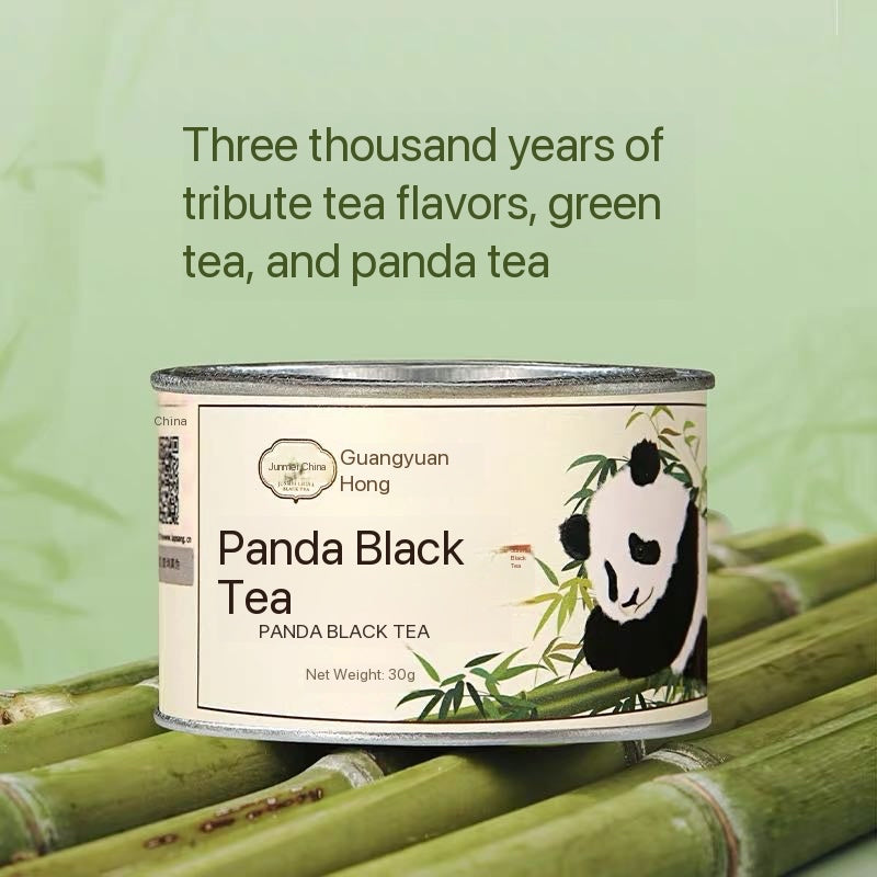 Panda Black Tea, Premium Sichuan Tea, Authentic Junmei Tea