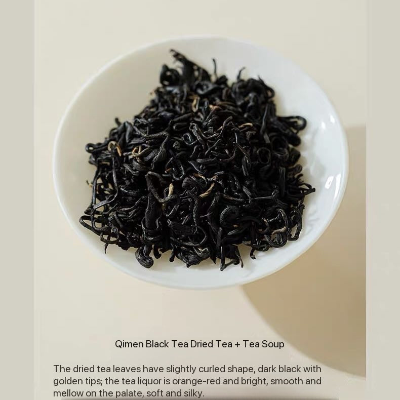 A set of the four major black teas