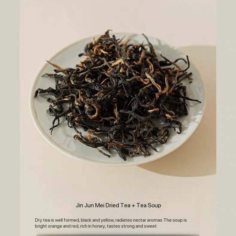 A set of the four major black teas