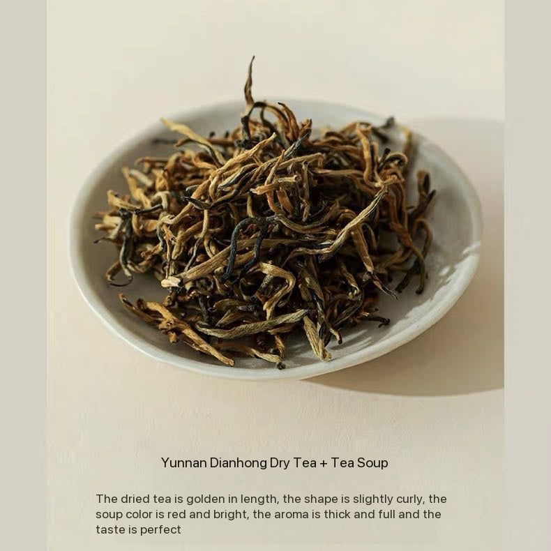 A set of the four major black teas